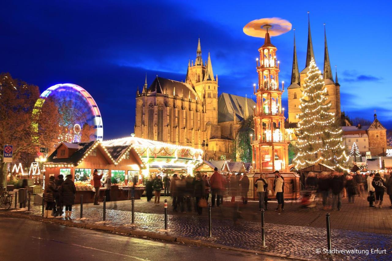 Ferienwohnung Zur Trolle Erfurt Ngoại thất bức ảnh